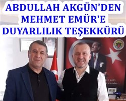 Akgn'den Emr'e Teekkr